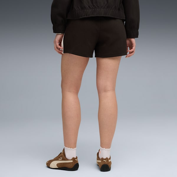 T7 Pintuck 4" Shorts Women, PUMA Black, extralarge